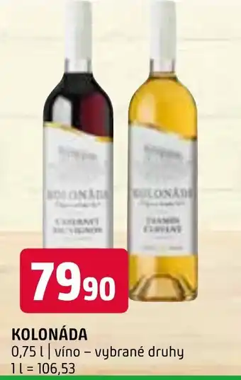 Terno KOLONÁDA 0.75L nabídka