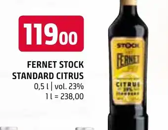 Terno FERNET STOCK STANDARD CITRUS 0.5L nabídka