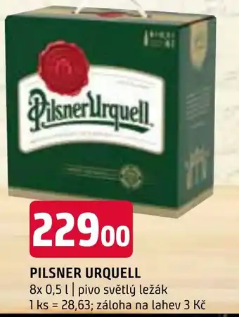 Terno PILSNER URQUELL nabídka