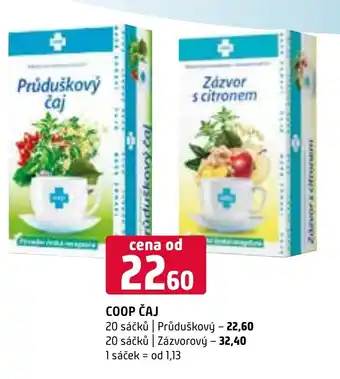 Terno COOP ČAJ nabídka