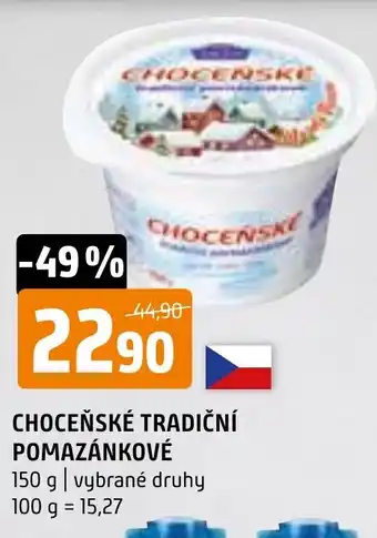 Terno CHOCEŇSKÉ TRADIČNÍ POMAZÁNKOVÉ nabídka