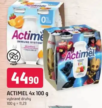 Trefa ACTIMEL 4x 100 g nabídka