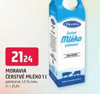 Trefa MORAVIA ČERSTVÉ MLÉKO 1L nabídka