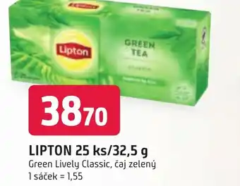 Trefa LIPTON 25 ks/32,5 g nabídka