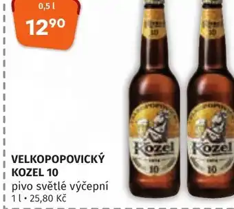 Trefa VELKOPOPOVICKÝ KOZEL 10 nabídka