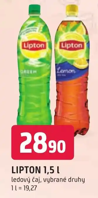 Trefa LIPTON 1,5 L nabídka