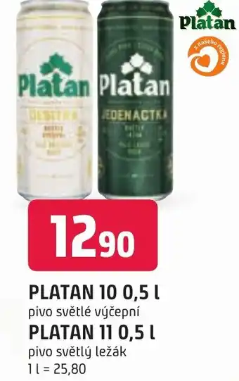 Trefa PLATAN 10 0,5 L nabídka
