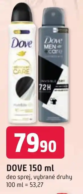 Trefa DOVE 150 ml nabídka