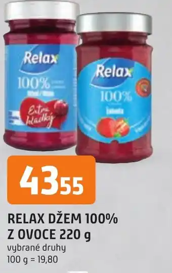 Trefa RELAX DŽEM 100% Z OVOCE 220 g nabídka