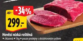Albert Hovězí nízká roštěná nabídka