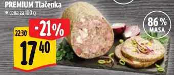 Albert PREMIUM Tlačenka nabídka