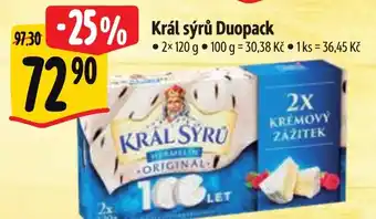 Albert Král sýrů Duopack nabídka