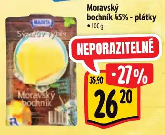 Albert Moravský bochník 45% - plátky nabídka