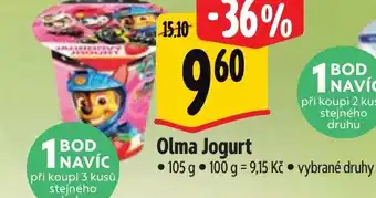 Albert Olma Jogurt nabídka