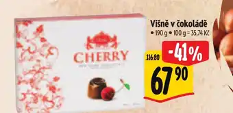 Albert Višně v čokoládě nabídka