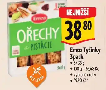 Albert Emco Tyčinky 3pack nabídka