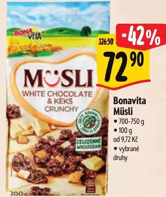 Albert Bonavita Müsli nabídka