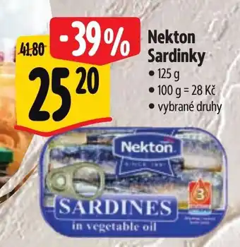 Albert Nekton Sardinky nabídka