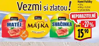 Albert Hamé Paštiky nabídka