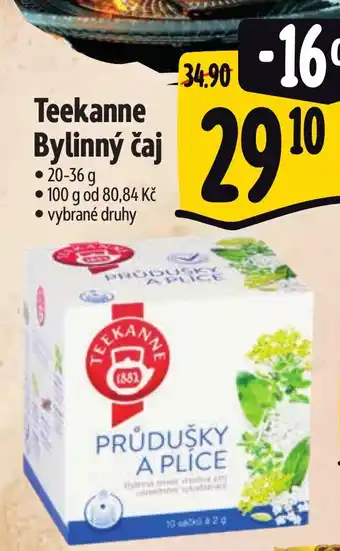Albert Teekanne Bylinný čaj nabídka
