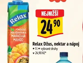 Albert Relax Džus, nektar a nápoj 1L nabídka