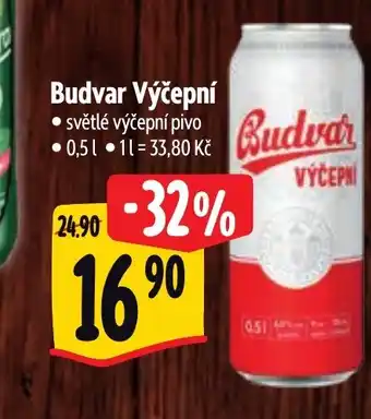 Albert Budvar Výčepní 0.5L nabídka