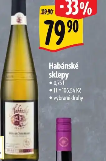 Albert Habánské sklepy 0.75L nabídka