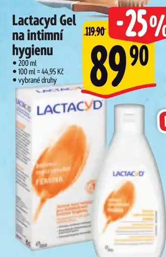 Albert Lactacyd Gel na intimní hygienu nabídka