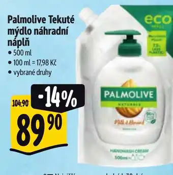 Albert Palmolive Tekuté mýdlo náhradní náplň nabídka
