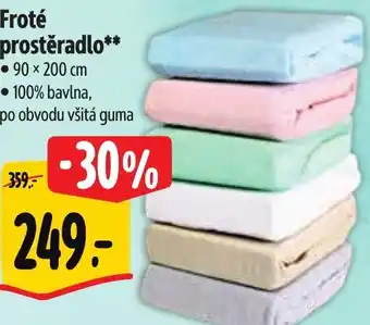 Albert Froté prostěradlo nabídka