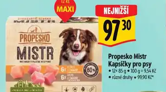Albert Propesko Mistr Kapsičky pro psy nabídka