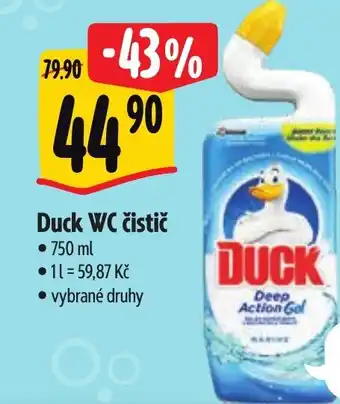 Albert Duck WC čistič nabídka