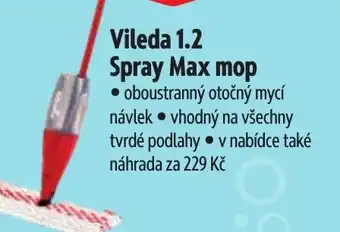 Albert Vileda 1.2 Spray Max mop nabídka