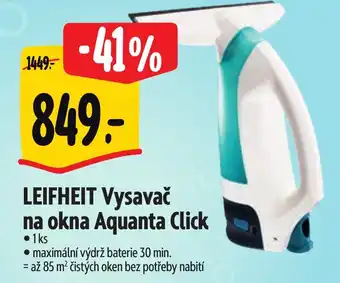 Albert LEIFHEIT Vysavač na okna Aquanta Click nabídka