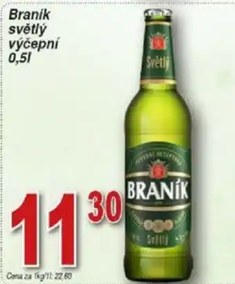 Hruška Branik světlý výčepní 0,5L nabídka