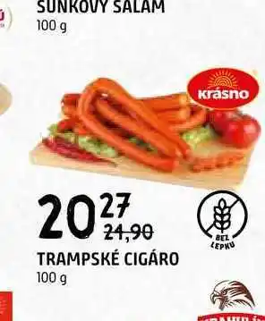Terno Trampské cigáro 100 g nabídka