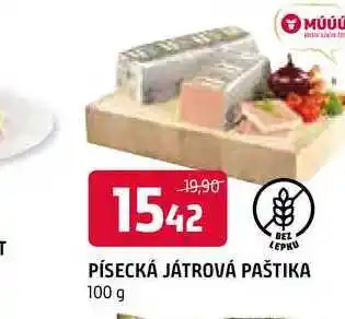 Terno Písecká játrová paštika 100 g nabídka