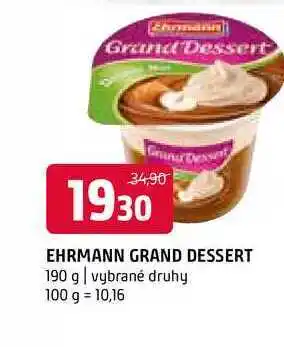 Terno Ehrmann grand dessert 190 g nabídka