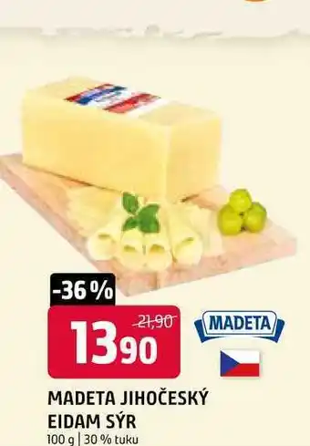 Terno Madeta jihočeský eidam sýr 100 g nabídka