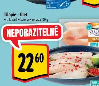 Albert Tilápie - filet 100 g nabídka