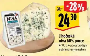 Albert Jihočeská niva 60% porce 100 g nabídka