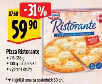 Albert Pizza ristorante 216-355 g nabídka