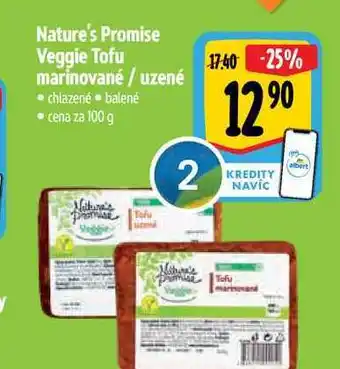 Albert Nature's promise veggie tofu marinované 100 g nabídka