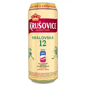 Tesco Krušovice královská 12° 0,5l (plechovka) 0.5l nabídka