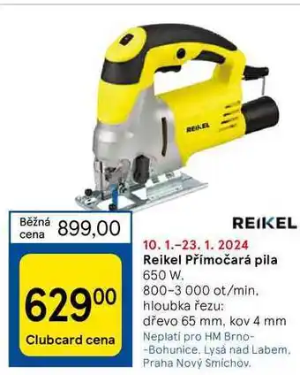 Tesco Reikel přímočará pila nabídka