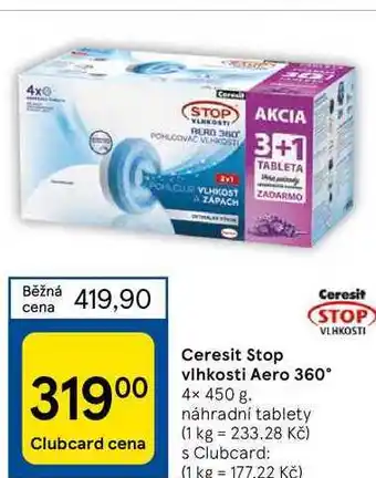 Tesco Ceresit stop vlhkosti aero 360° nabídka