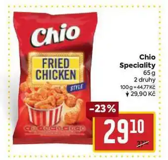 Billa Chio speciality 65 g nabídka