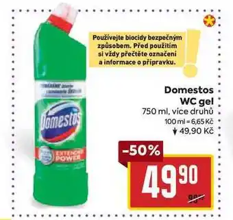 Billa Domestos wc gel 750 ml nabídka