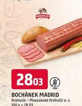 Trefa Bochánek madrid 100g nabídka