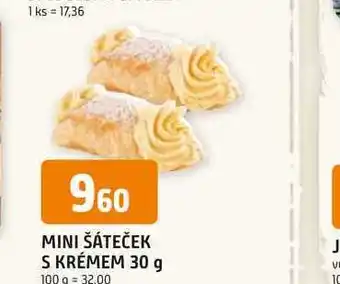Mini šáteček s krémem 30 g